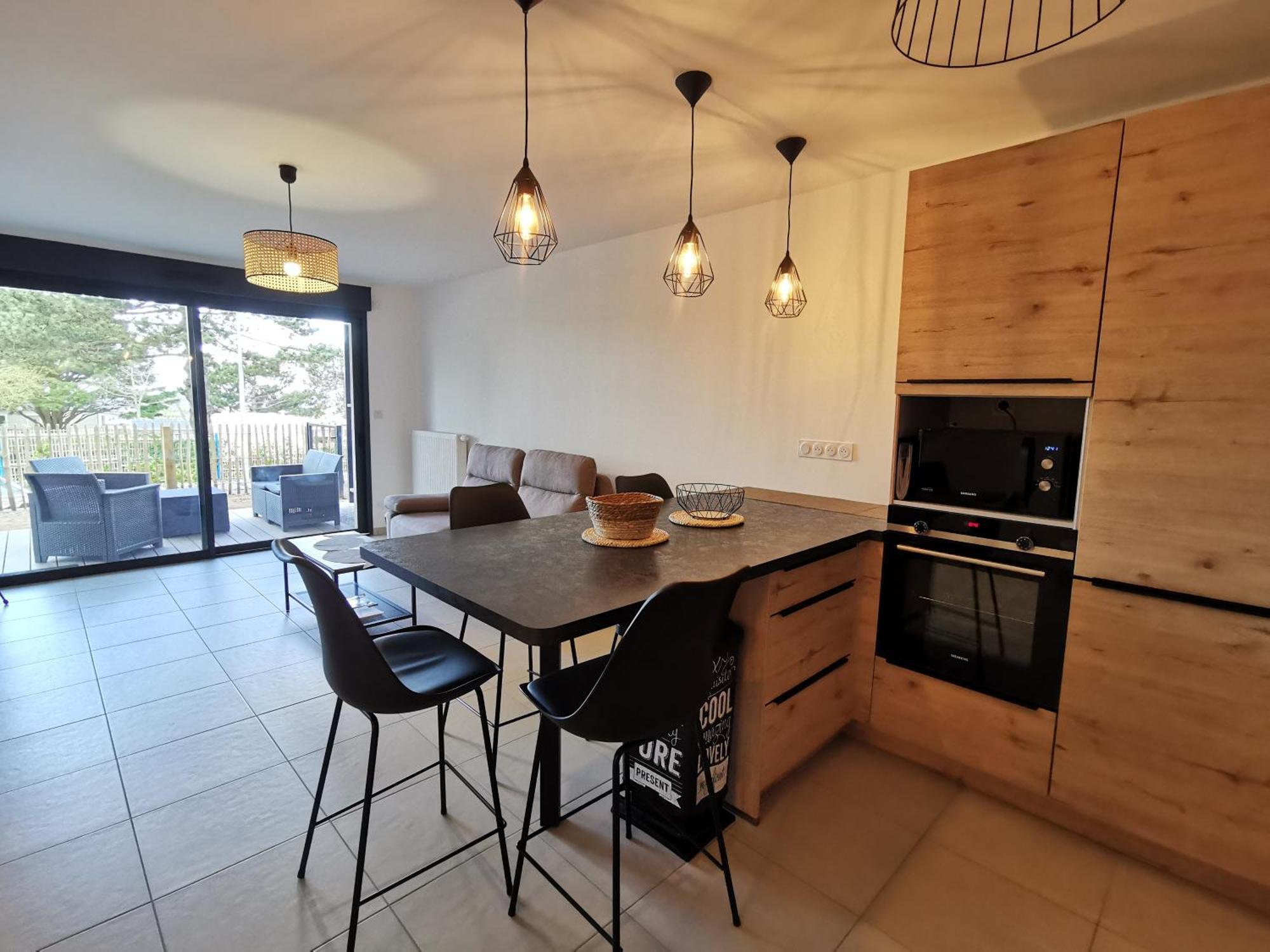 Apartament Les Ganivelles Donville-les-Bains Zewnętrze zdjęcie