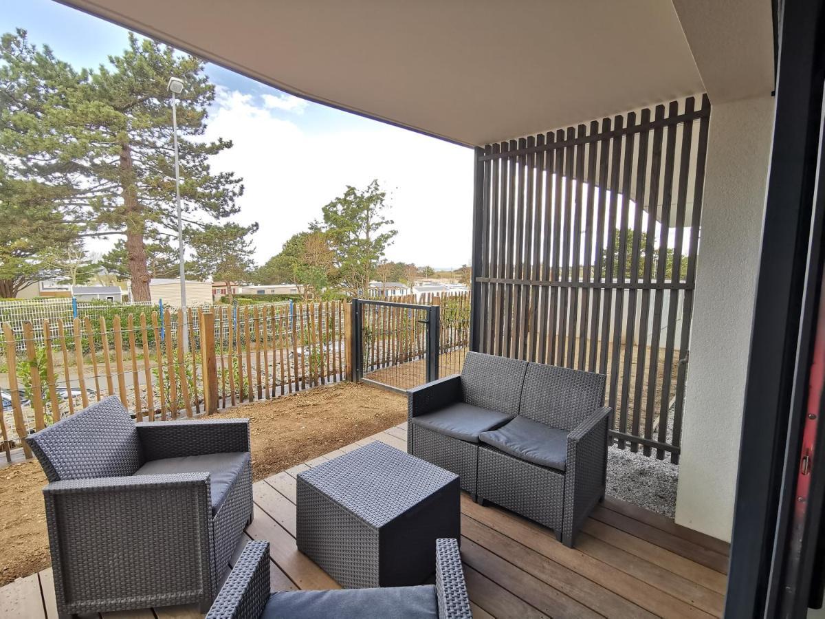 Apartament Les Ganivelles Donville-les-Bains Zewnętrze zdjęcie