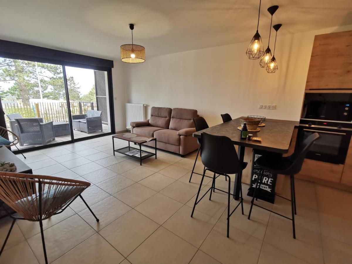 Apartament Les Ganivelles Donville-les-Bains Zewnętrze zdjęcie